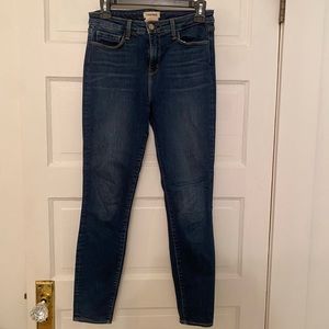 Lagence Dark Wash Denim Skinny Jeans 28